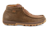 Twisted X Men's Bomber Chocolate Weave Moc