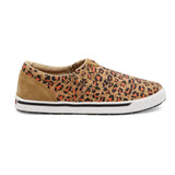 Twisted X Kid's Cheetah and Cork Slip-On Shoe