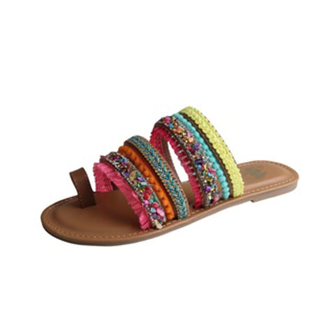 Women's Boho Lively Multi Colored Sandal