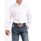 Cinch Men's Solid White Western Shirt