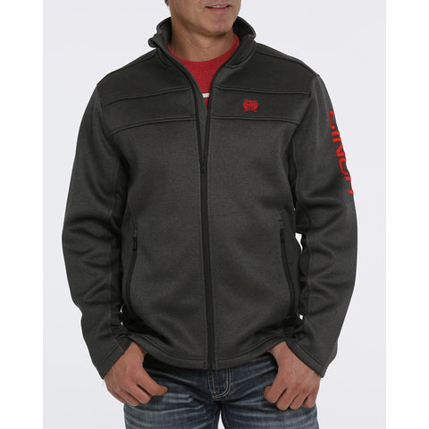 Cinch Charcoal and Red Jacket