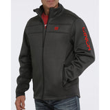 Cinch Charcoal and Red Jacket