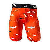 Cinch Orange Shark Boxers