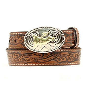 Jadive Western Leather Buckle Belts Cowboy Longhorn Bull Pattern Buckle  Belt Floral Engraved Buckle Belt for Men at  Men’s Clothing store