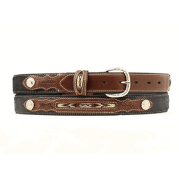 Nocona Boy's Fabric Inset Belt