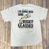 Whiskey Glasses Tee