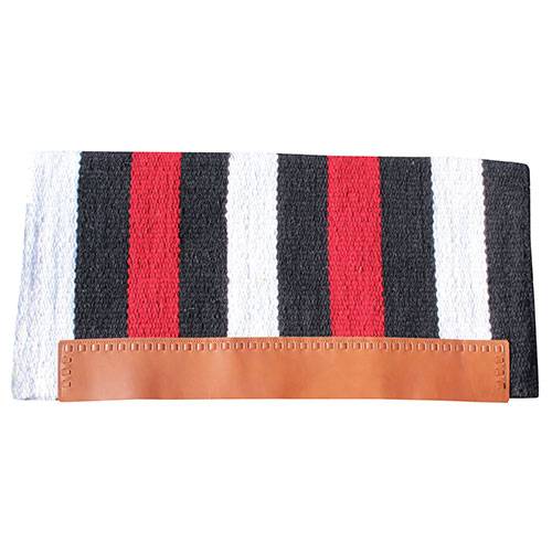 Professional's Choice Casa Zia Navajo Saddle Blanket Black & Crimson