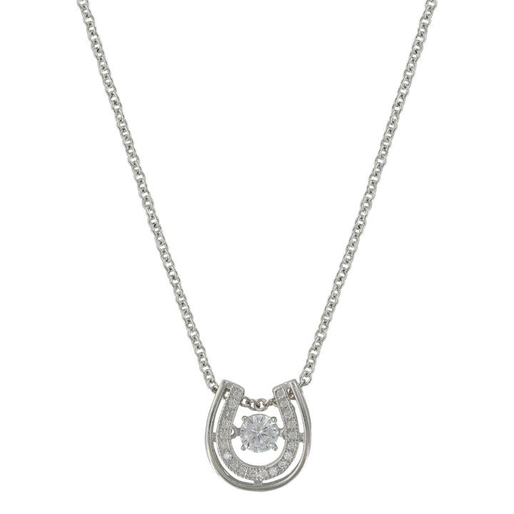 Montana Silver Women's Dancing with Luck Horse Shoe Necklace