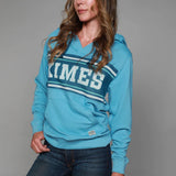 Kimes Ranch Women's Turquoise North Star Hoodie-Kimes Silkscreen