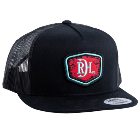 Red Dirt Shield Black/Black Cap