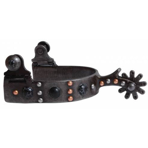 Professional's Choice Men's Black Dot Spur