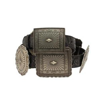 Ariat Womens Western Belt Embossed Conchos