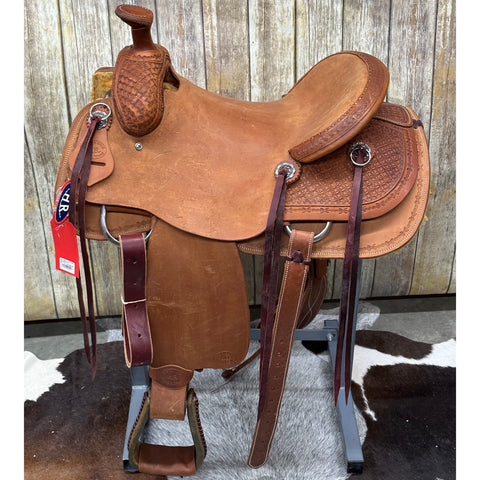 HR Saddlery 15.5 Inch Ranch Roping Saddle