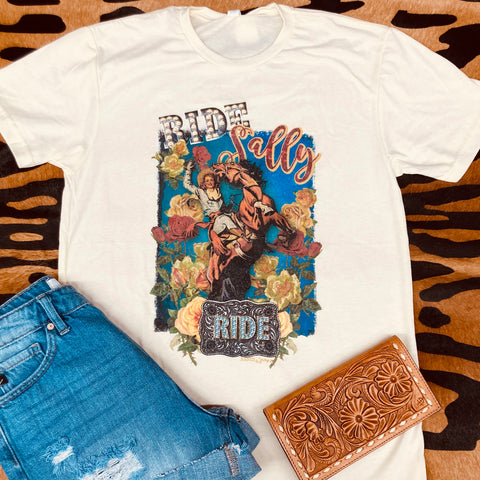 Ride Sally Ride Tee