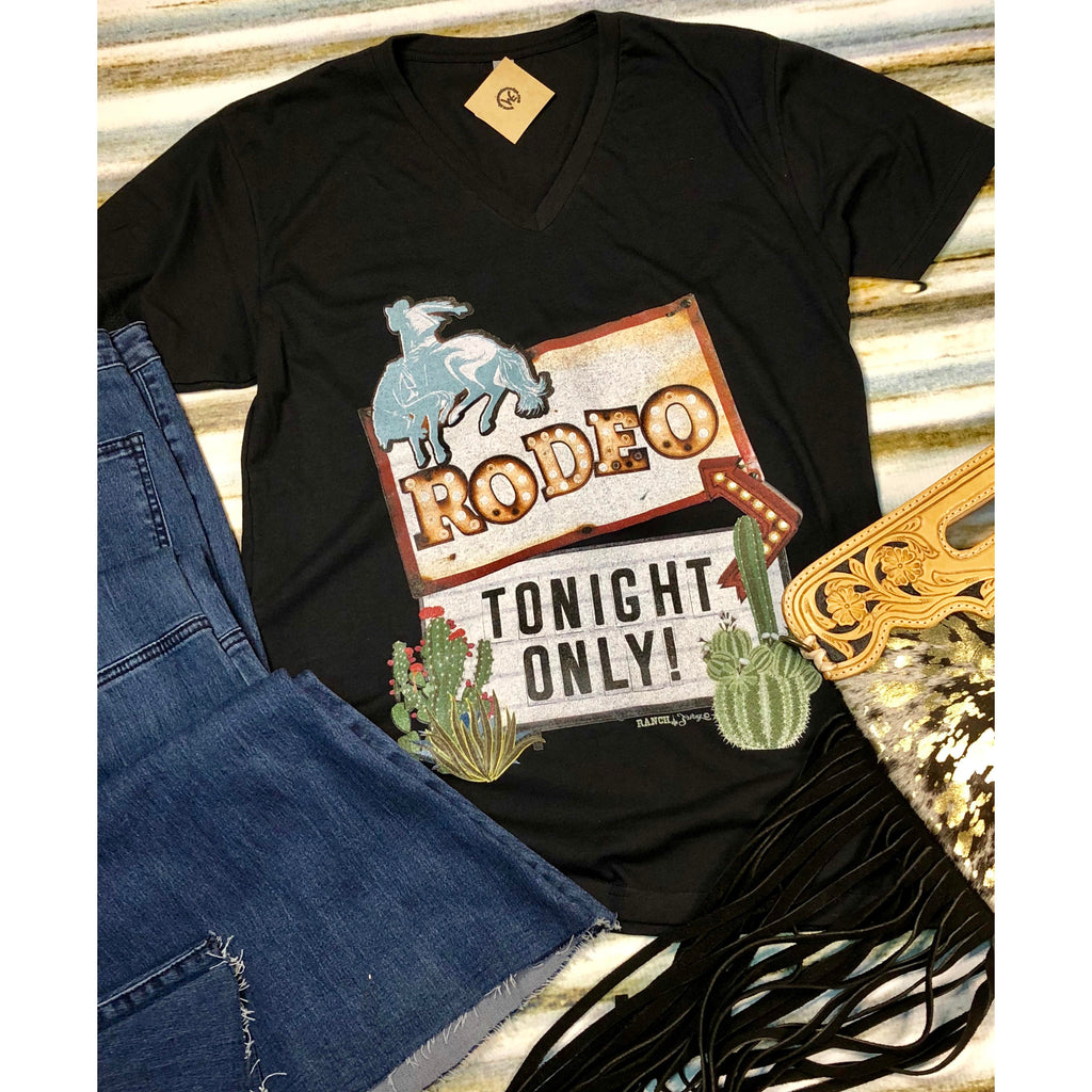 "Rodeo Tonight Only" Tee