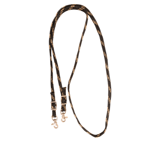 Classic Equine Braided Waxed Roping Rein 