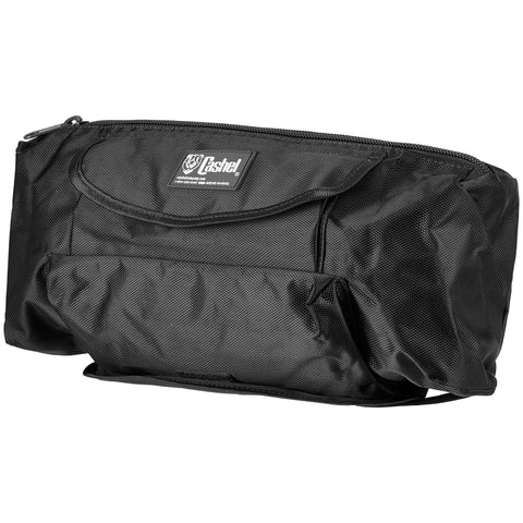 Cashel Black 600D Cantle Bag with Jacket Liner