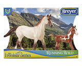 Breyer Running Wild Mustang Set
