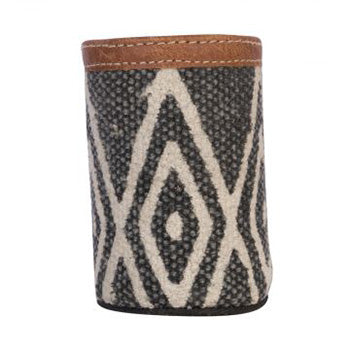 Cotton Leather Koozie