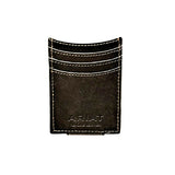 Ariat Brown Floral Money Clip