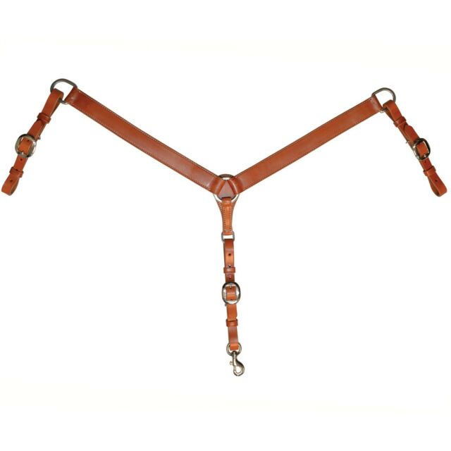 Circle Y Straight Plain Breast Collar