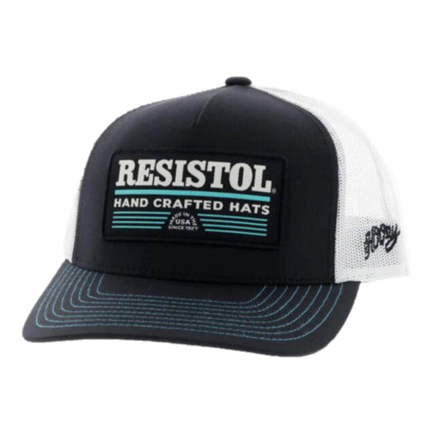 Hooey Grey & Black Resistol Cap