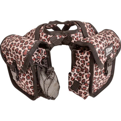 Cashel Deluxe Leopard Saddle Bag