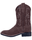 Dan Post Kids Brown Suede Boot