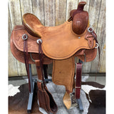 HR Saddlery 16.5 Inch Pecos Rancher Saddle