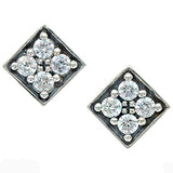 Montana Silver Women's Sterling Silver Diamond Post Earrings