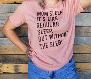 Women's Vintage Sunset Mom Sleep Tee