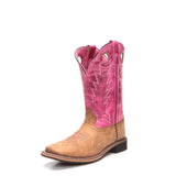 Smoky Mountain Girl's Pink Cowboy Boots