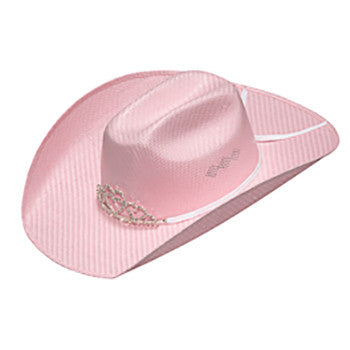 Pink Tiara Straw Hat