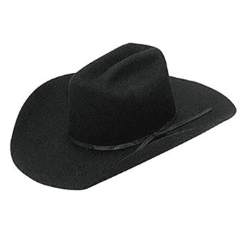 Twister Kid's Black Felt Hat