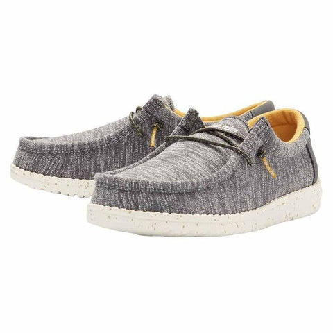 Hey Dude Wally Youth Stretch Taupe