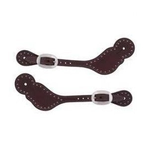 Weaver Working Tack Spur Straps with Spots