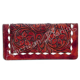 American Darling Tooled Buck stitch Wallet