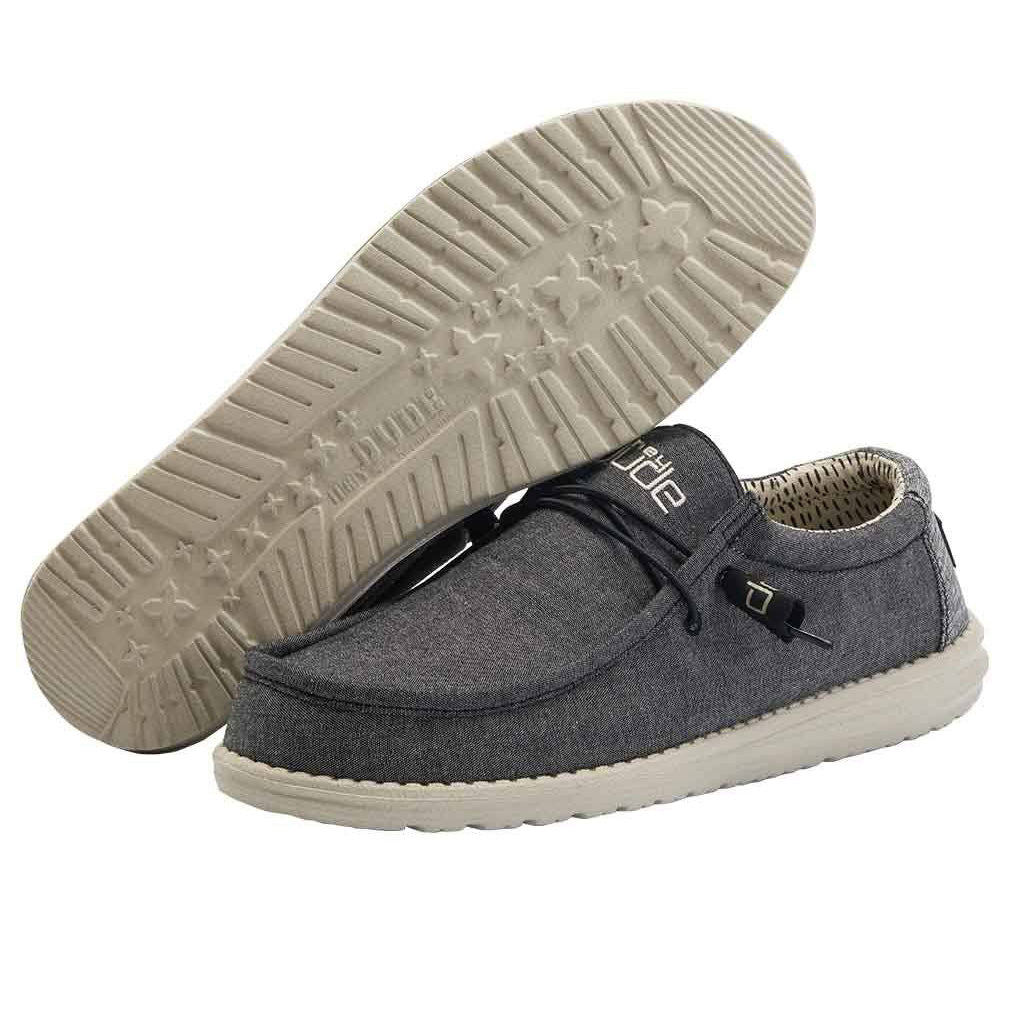 Hey Dude Wally Chambray Black display picture 2
