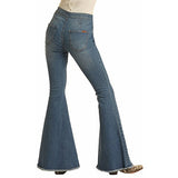 Rock & Roll Junior Fit High Rise Fashion Bell Flare Jeans