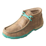 Twisted X Women's Brown and Turquoise Driving Mocs