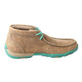 Twisted X Brown and Turquoise Driving Moc