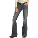 Rock & Roll Cowgirl Boot Cut Jr. Mid Rise Trouser