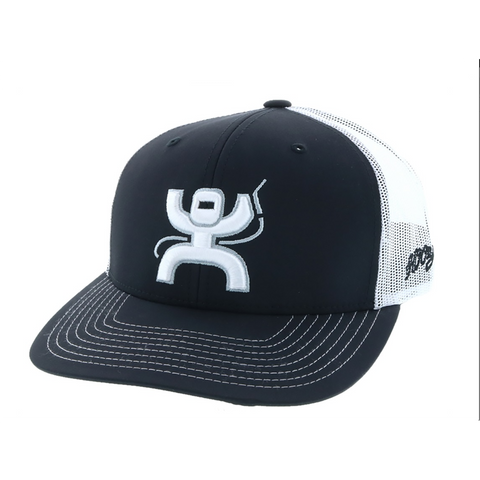 Hooey Black & White Arc Welder Cap