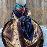 Blue, Green and Red Wild Rag