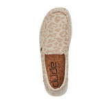 Hey Dude Misty Woven Tan Cheetah