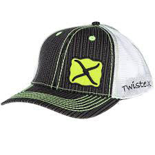 Twisted X Lime and Black Pin Stripe Cap