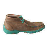 Twisted X Kids Brown and Teal Driving Moc 